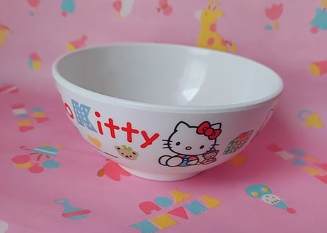 1994年SANRIO🎀キティちゃんのプラスティックお茶碗