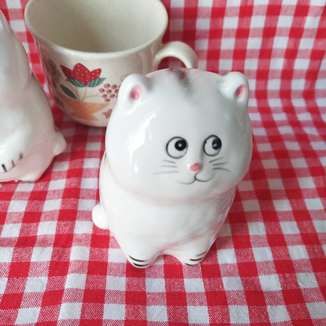 内藤ルネ🐱Fancy猫の貯金箱 | あんちーくKIDAN STORE