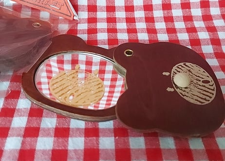 木製くまのスライドミラー🧸