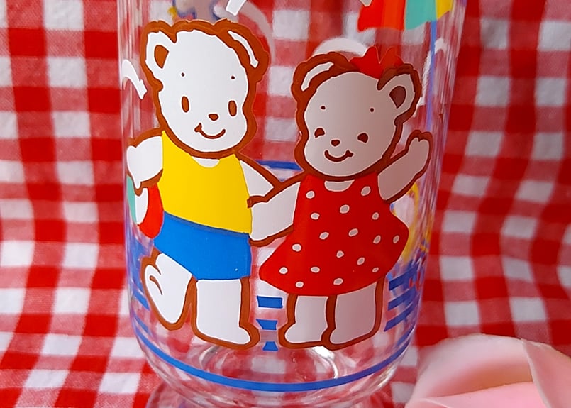 池田銀行×ファミリア・ノベルティグラス | あんちーくKIDAN STORE