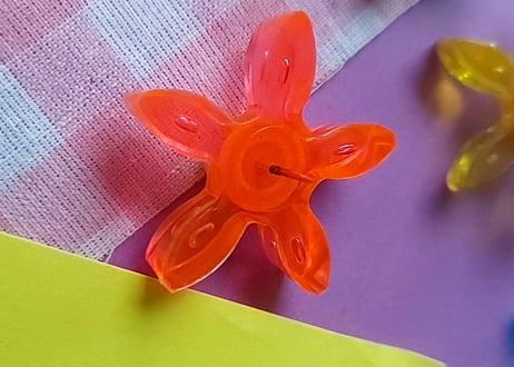 樹脂フラワー🌼*･押しピン