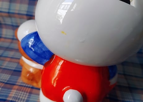 SANRIO・キティちゃんの陶器の貯金箱
