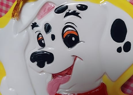 Disney❤101匹わんちゃん陶器の壁掛け