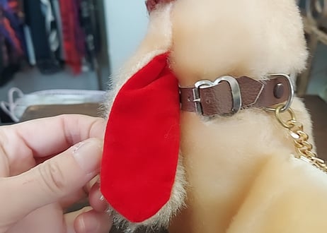 ミニチュアダックスDOLL型ポーチ
