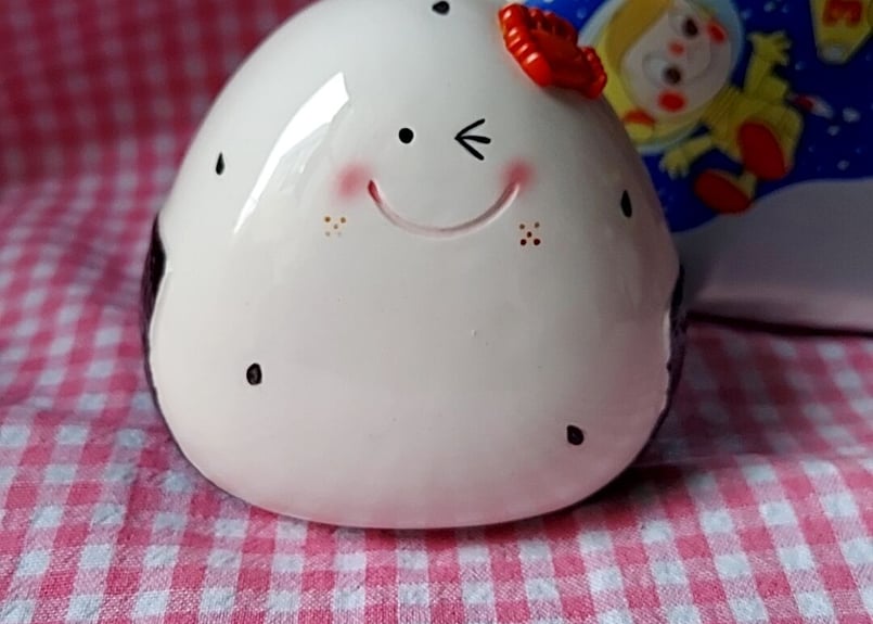 ファンシーなおむすび🍙貯金箱 | あんちーくKIDAN STORE