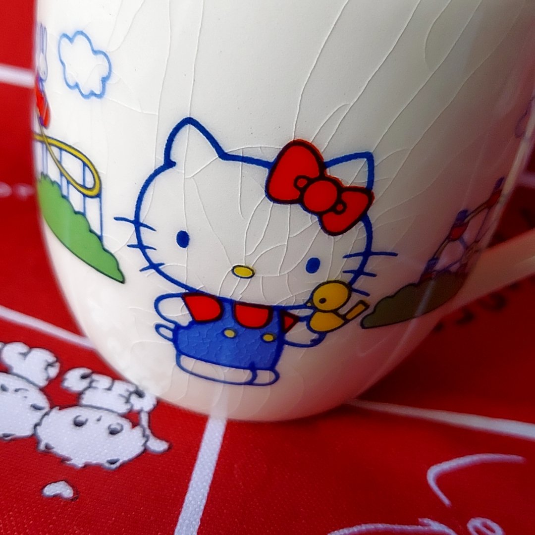1976年Sanrio・キティちゃんマグカップ | あんちーくKIDAN STORE
