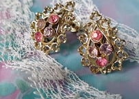 1960´s✳ドロップストーンVintageイヤリング