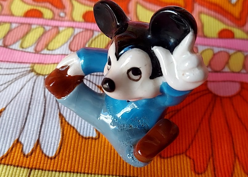 み*ご様 ミッキーの手 ブックエンド 陶器製 み*ご様 ミッキーの手 ブックエンド 陶器製