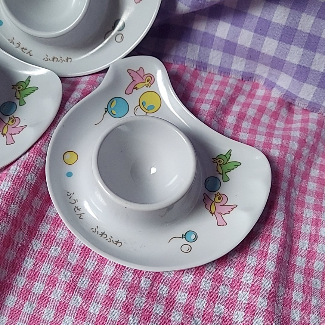 ノリタケメラミン・お子様用エッグスタンド | あんちーくKIDAN STORE