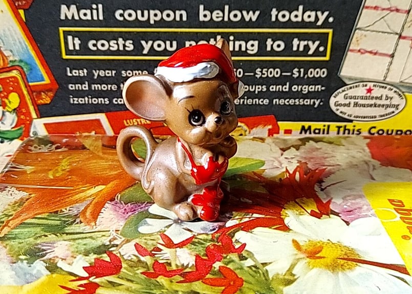 瀬戸ノベルティ・ジョセフ🐭クリスマスマウス | あんちーくKIDAN STORE