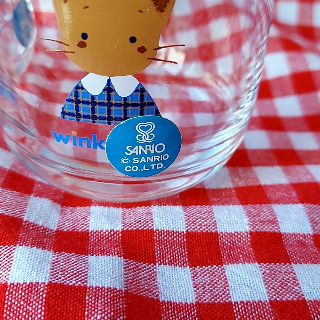 Sanrio・Winkipinki小さなコップ | あんちーくKIDAN STORE