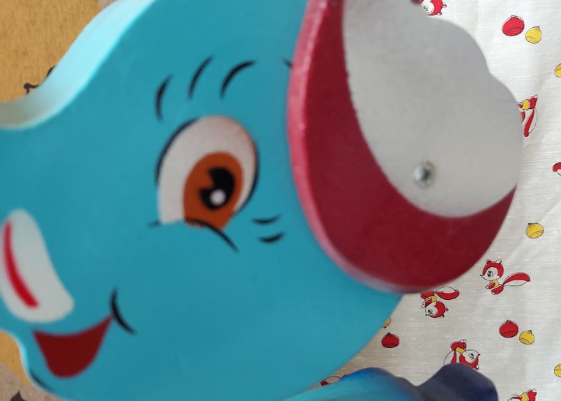 昭和30～40・育児玩具︎‪💕ゾウのカタカタ | あんちーくKIDAN STORE‬