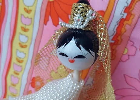 伊勢志摩土産品・マーメイドのパール人形🧜‍♀️