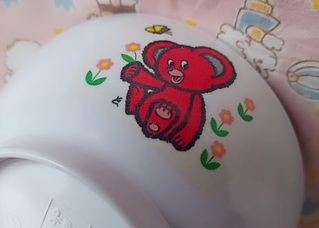 NHKヤンヤンムウくん・メラミンお椀