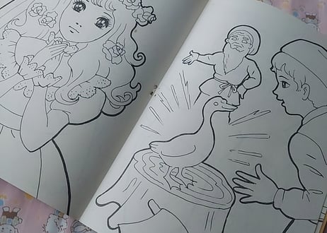 アイドルぬりえ✨白雪姫