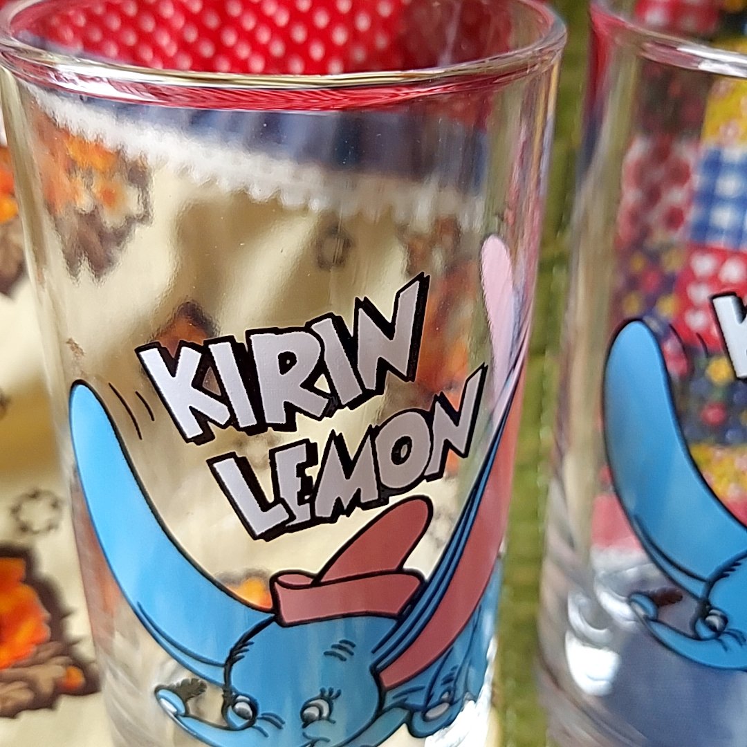 キリンレモン×ディズニー・非売品グラス | あんちーくKIDAN STORE