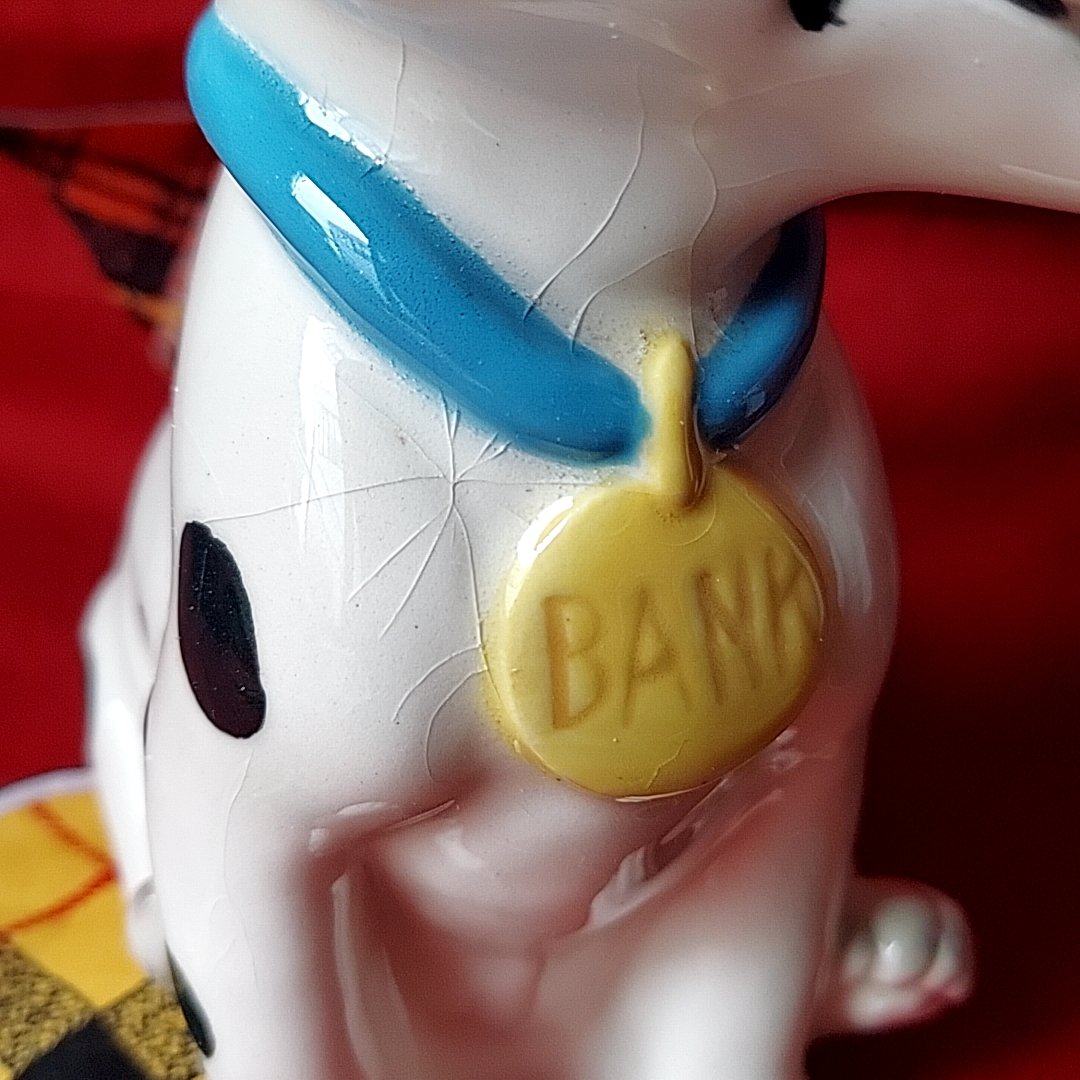 Disney・101匹わんちゃん陶器の貯金箱 | あんちーくKIDAN STORE