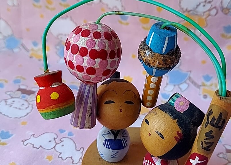 仙台七夕まつり🎋お土産こけし | あんちーくKIDAN STORE