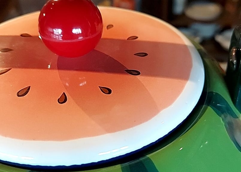 EJIRY☆デッドストック☆スイカのホーローケトル | あんちーくKIDAN STORE