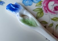 薔薇のミルク硝子スプーン