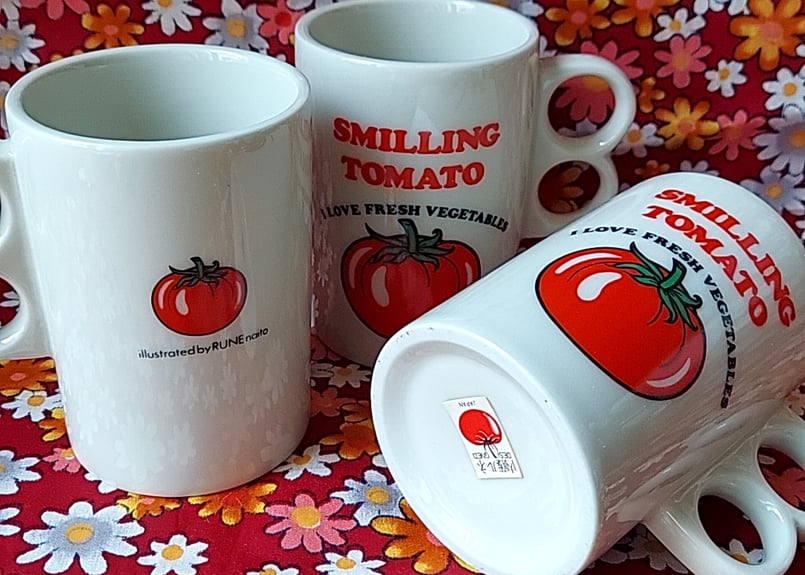 内藤ルネ🍅TOMATOのマグカップ | あんちーくKIDAN STORE