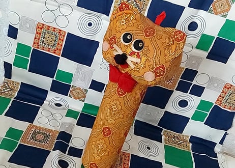 サイケな猫DOLL🐱貯金箱