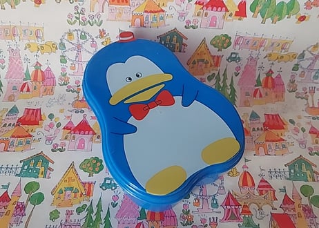 ワールド印🐧Fancyペンギンのプラタッパー