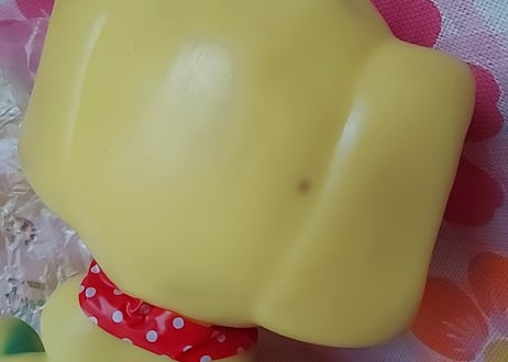 昭和30年代・小熊印・ゾウのビニールDOLL