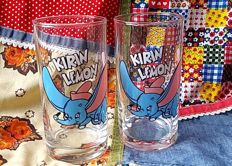 キリンレモン×ディズニー・非売品グラス | あんちーくKIDAN STORE