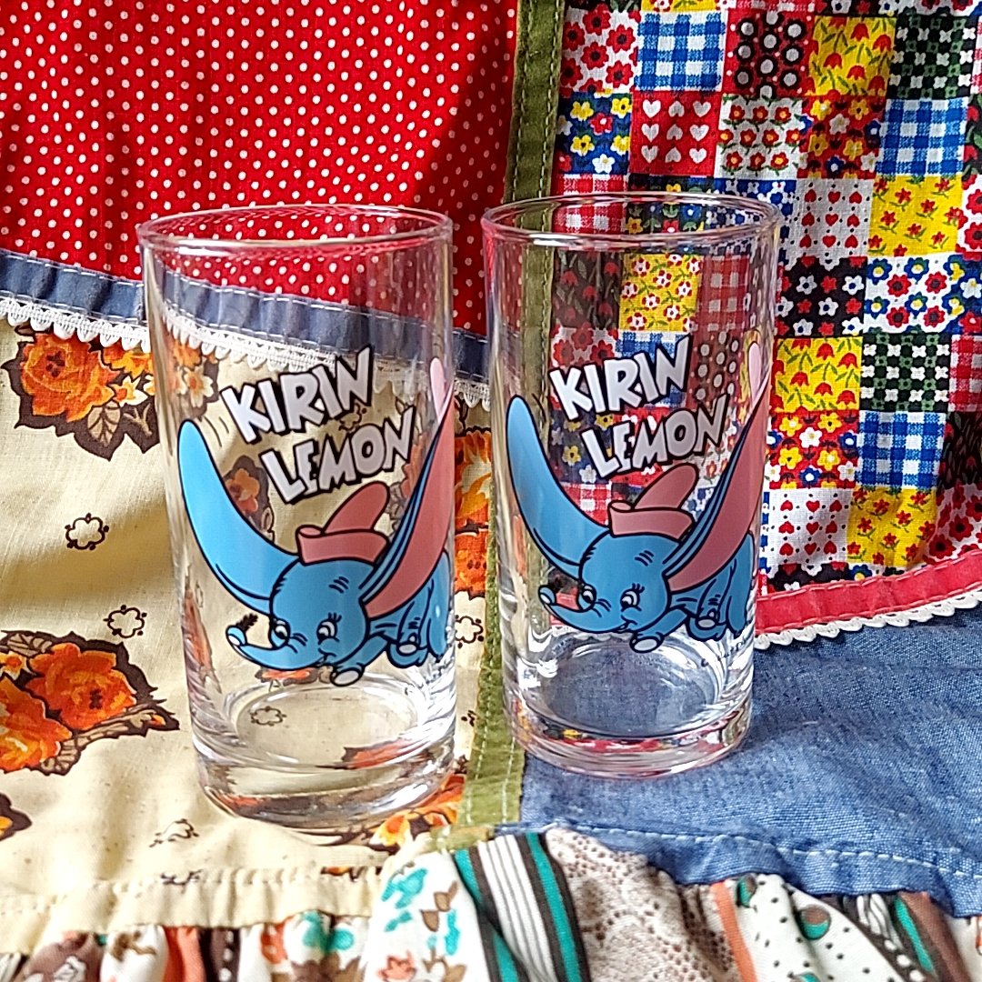 キリンレモン×ディズニー・非売品グラス | あんちーくKIDAN STORE