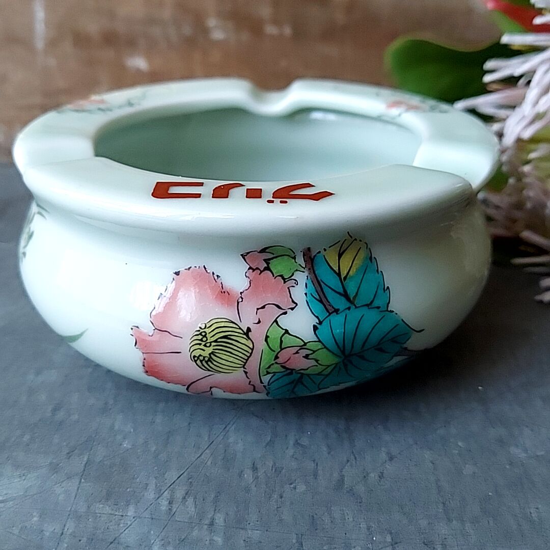 昭和46年✩.*˚パチ物グリコ、九谷灰皿 | あんちーくKIDAN STORE