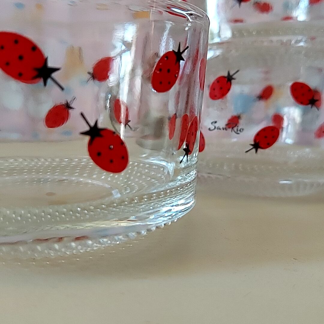 sanrio・ストロベリーファンタジア、ガラスカップ | あんちーくKIDAN STORE