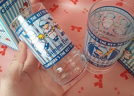 1988年SANRIO・ギミーファイブノベルティグラス