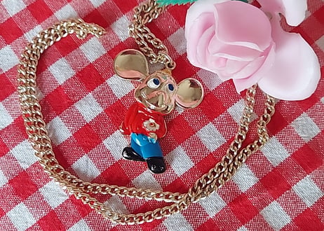 古いトッポジージョ🐭子供ペンダント