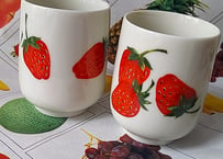 いちごの湯のみ🍓
