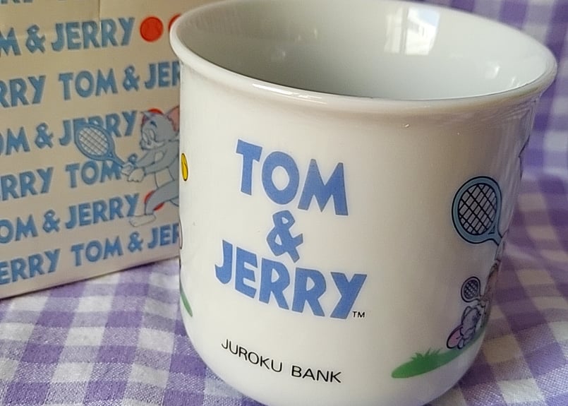 16銀行・トムとジェリーマグカップ | あんちーくKIDAN STORE 16銀行・トムとジェリーマグカップ | あんちーくKIDAN STORE