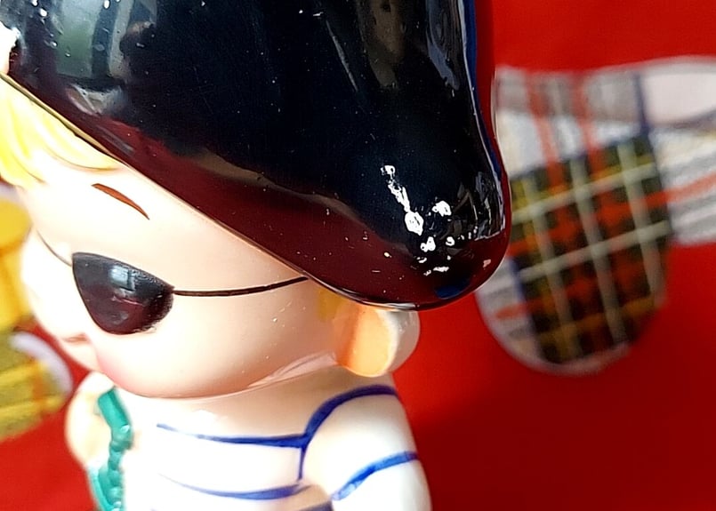 内藤ルネ・キャプテンキッド💎貯金箱 | あんちーくKIDAN STORE