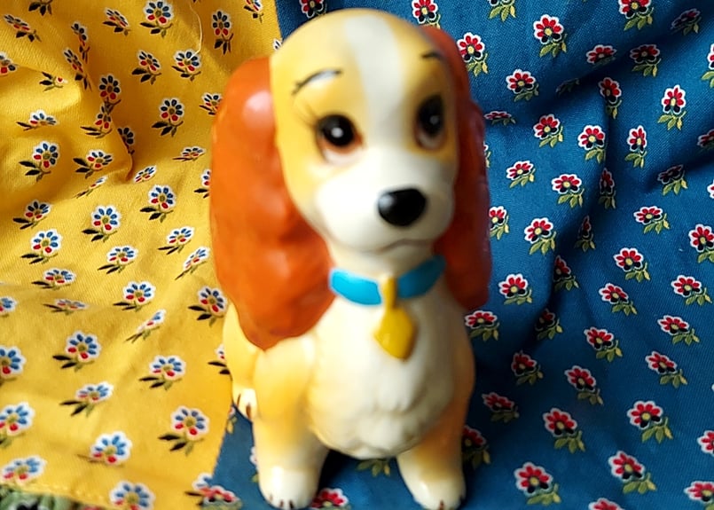Disney・わんわん物語🐶レディ置物 | あんちーくKIDAN STORE