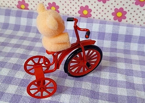 小さなくまのアイアン三輪車🧸