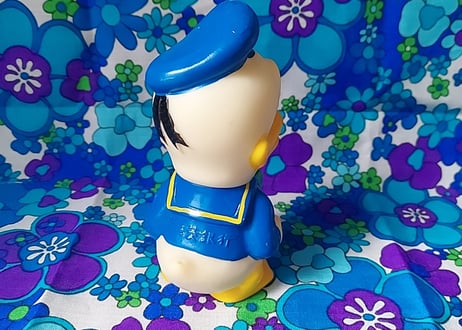 三菱銀行×Disney•ドナルド ソフビ貯金箱
