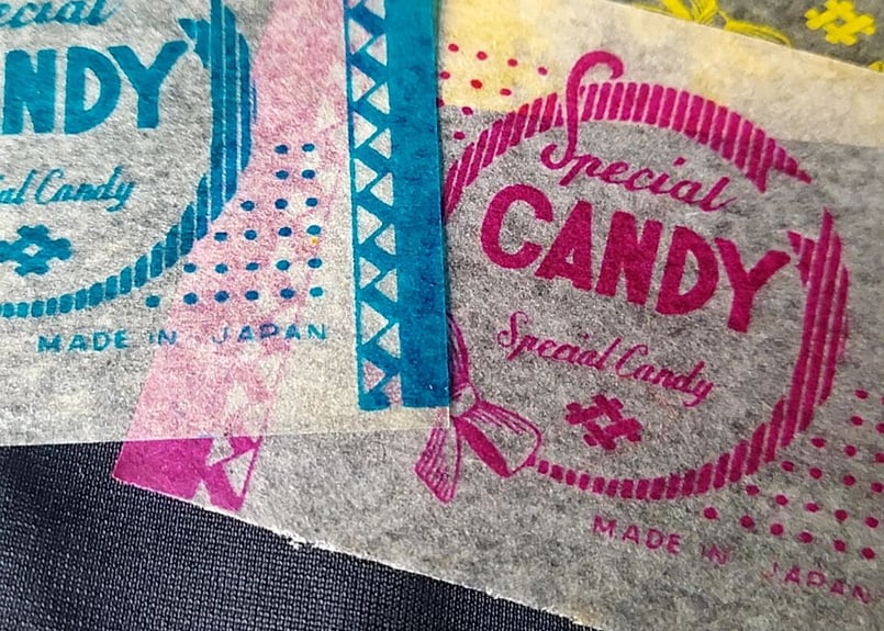昭和30年代頃・スペシャルキャンディ包み紙セット | あんちーくKIDAN STORE
