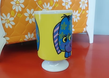 カラフルでポップなゾウ🌼*･スタンドマグカップー