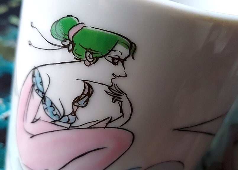 黄桜カッパ・小島功さんイラスト✨マグカップ | あんちーくKIDAN STORE