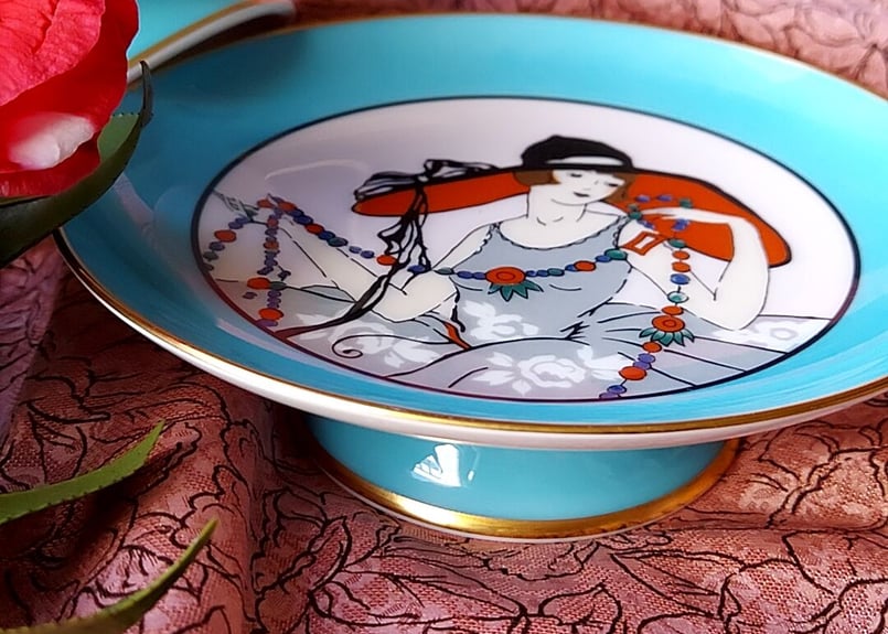 ノリタケ・ミュージアムコレクション🌸コンポート皿 | あんちーくKIDAN