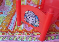 キラキラな少女プリント⋆⸜🎠⸝‍⋆ままごとベッド