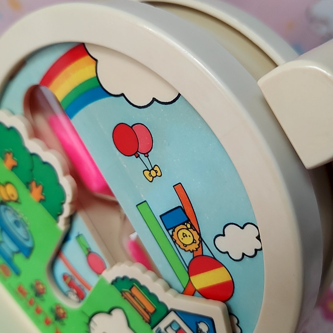 昭和レトロ キキララ 砂時計 76年 1976年・キティちゃんの回転砂時計 | あんちーくKIDAN STORE