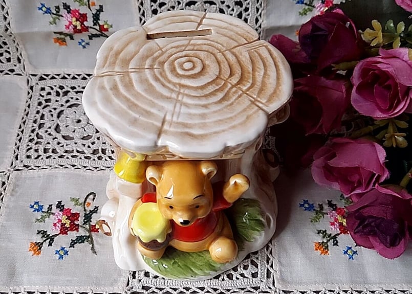 東京ディズニーランド・プーさんの貯金箱 | あんちーくKIDAN STORE