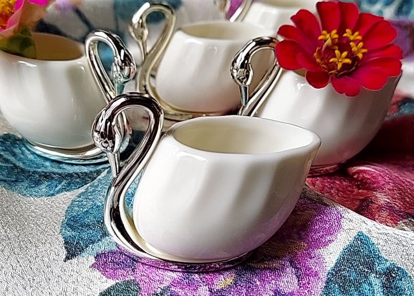 スワン🦢ミルクピッチャー | あんちーくKIDAN STORE