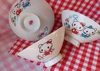 猫ちゃんカップル🐱子供用お茶碗