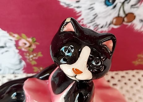 黒猫のバレリーナ✩.*˚ポーセリン